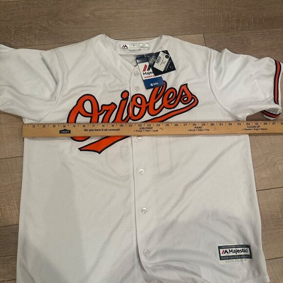 ORIOLES MAJESTIC JERSEY NEW SIZE LARGE DAVIS #19 - Picture 7 of 11